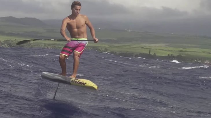 sup hydro foil downwind sup boarding