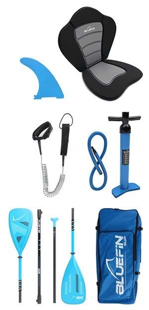 bluefin cruise sup accessories