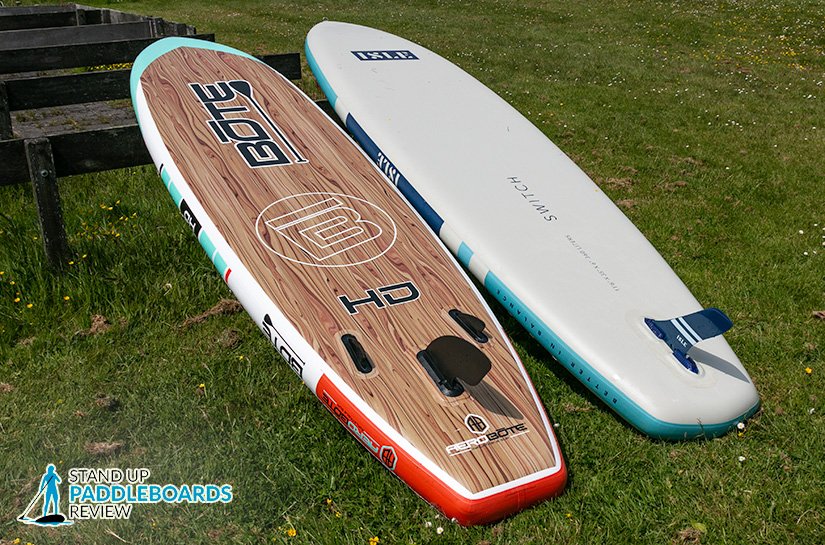 fin size of the isle switch and bote hd aero