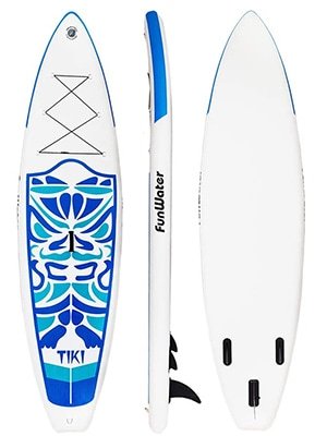 funwater cheap inflatable paddle board