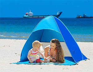 icorer pop up beach tent